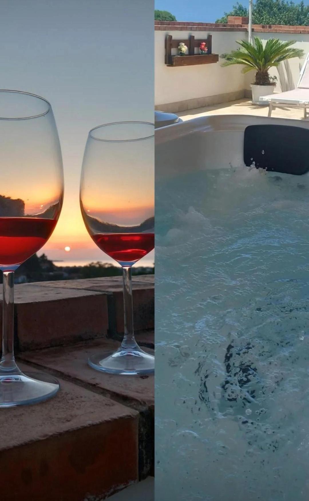 Il Tramonto Apartment Capaci Luaran gambar